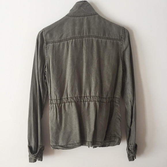 Max Jeans Olive Green Jacket - Picture 2 of 7